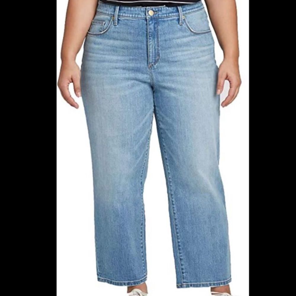 Ava & Viv Plus Hi Rise Jeans 24W Straight
